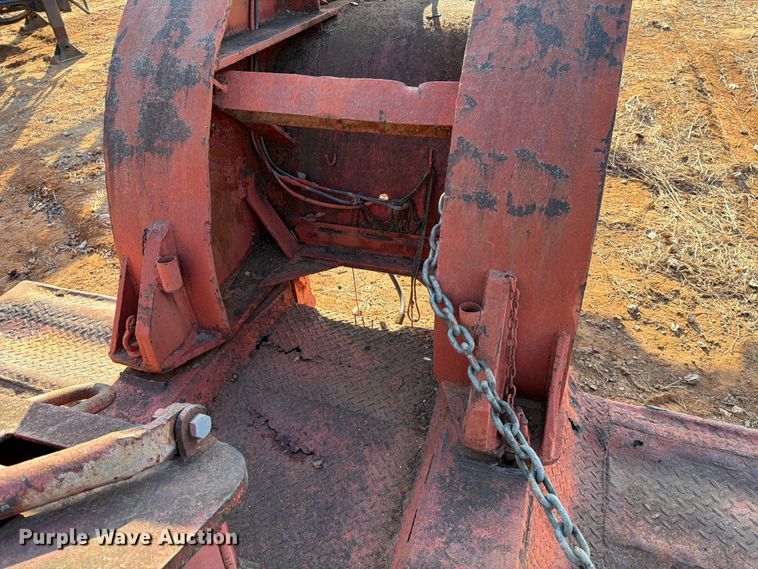 image for item EE1415 1965 Talbert lowboy equipment trailer