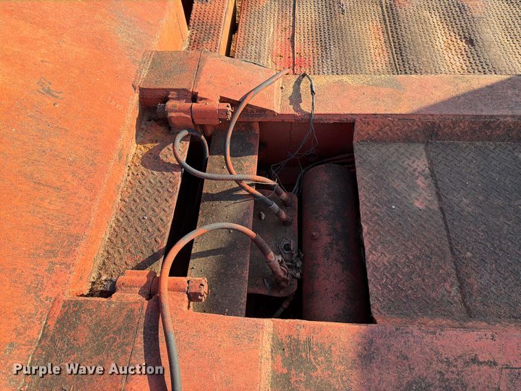 image for item EE1415 1965 Talbert lowboy equipment trailer