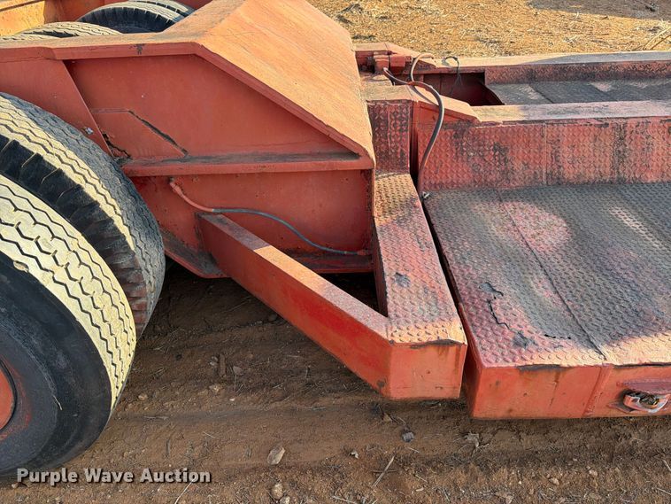 image for item EE1415 1965 Talbert lowboy equipment trailer
