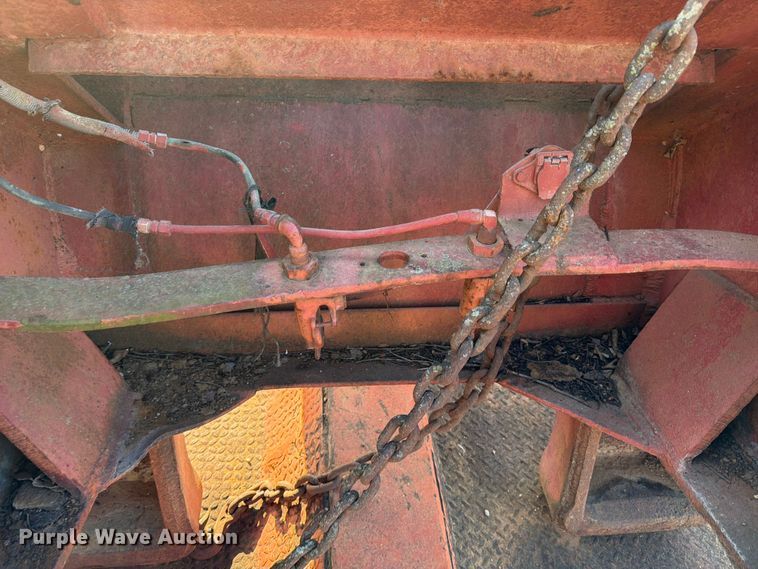 image for item EE1415 1965 Talbert lowboy equipment trailer