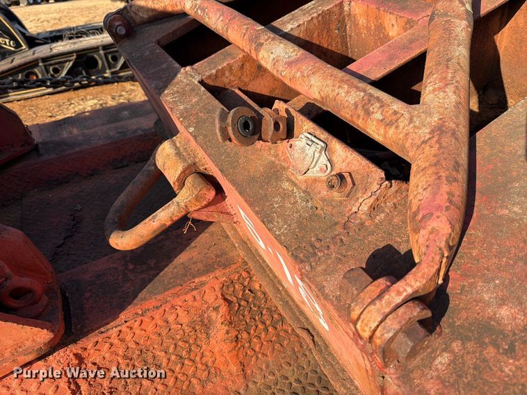 image for item EE1415 1965 Talbert lowboy equipment trailer