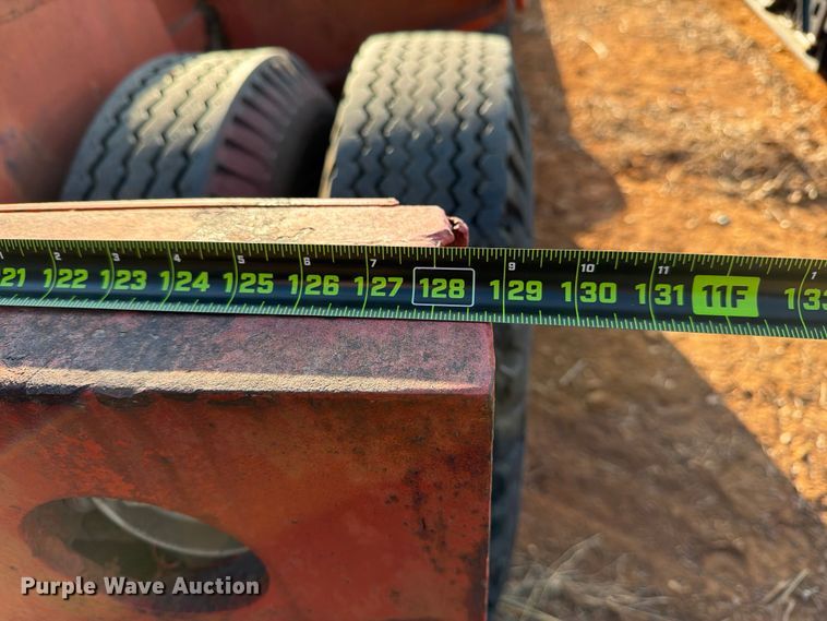 image for item EE1415 1965 Talbert lowboy equipment trailer