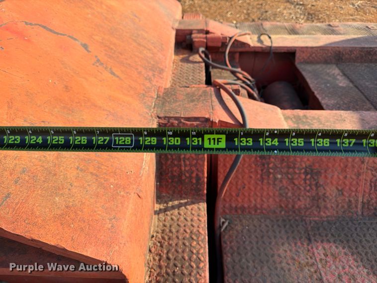 image for item EE1415 1965 Talbert lowboy equipment trailer