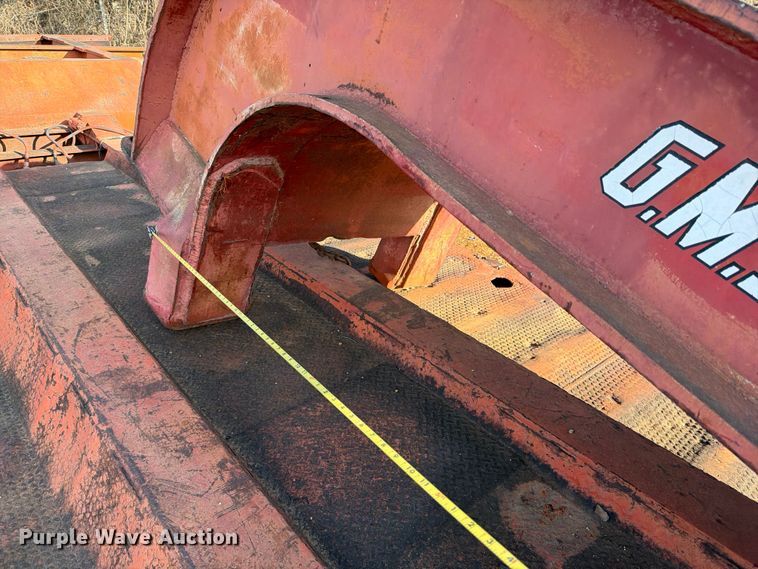 image for item EE1415 1965 Talbert lowboy equipment trailer