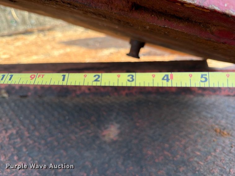 image for item EE1415 1965 Talbert lowboy equipment trailer