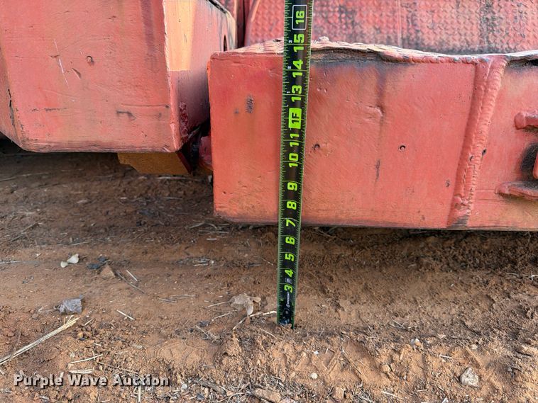 image for item EE1415 1965 Talbert lowboy equipment trailer