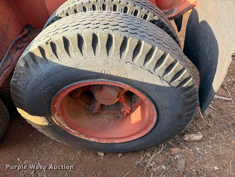 image for item EE1415 1965 Talbert lowboy equipment trailer