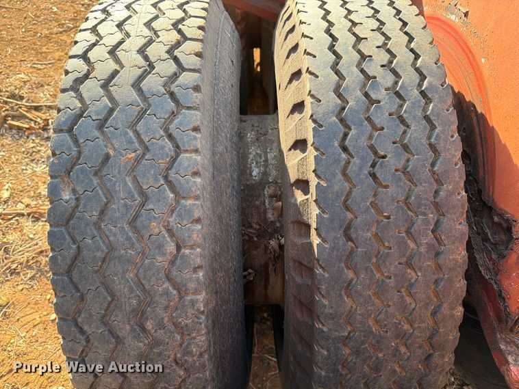 image for item EE1415 1965 Talbert lowboy equipment trailer