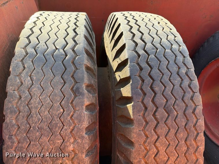 image for item EE1415 1965 Talbert lowboy equipment trailer