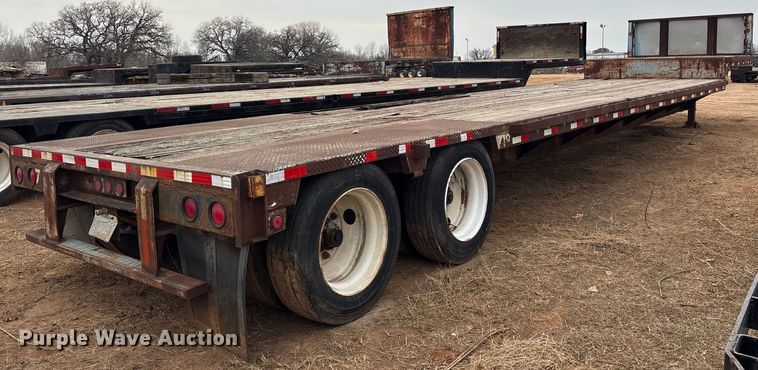 image for item EE1423 1986 Aztec drop deck trailer
