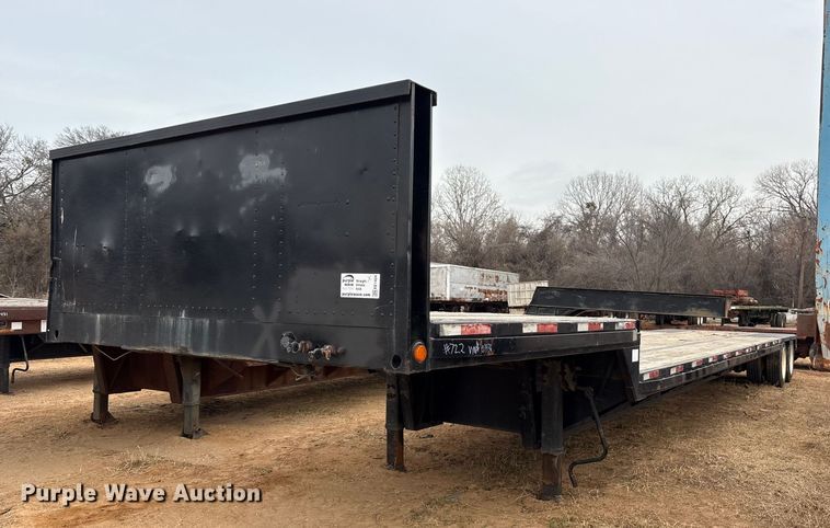 image for item EE1424 1985 Aztec drop deck trailer