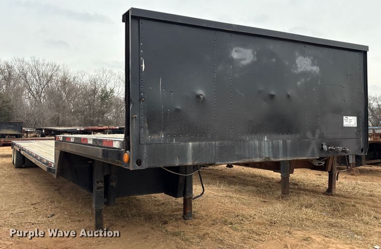 image for item EE1424 1985 Aztec drop deck trailer
