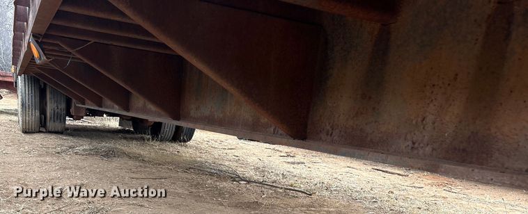 image for item EE1425 1984 Aztec drop deck trailer