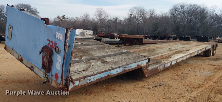 image for item EE1431 1985 Aztec drop deck trailer