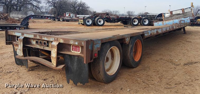image for item EE1431 1985 Aztec drop deck trailer