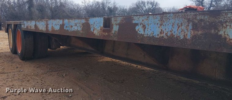 image for item EE1431 1985 Aztec drop deck trailer