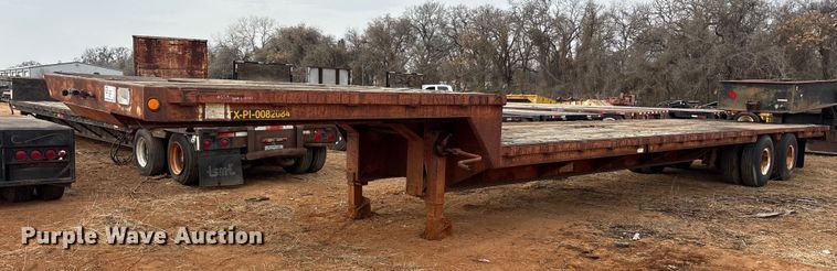 image for item EE1432 1985 Aztec drop deck trailer