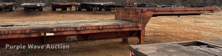 image for item EE1432 1985 Aztec drop deck trailer