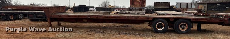 image for item EE1432 1985 Aztec drop deck trailer