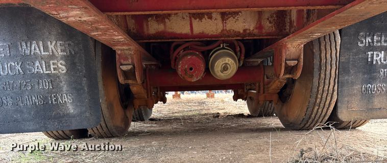 image for item EE1432 1985 Aztec drop deck trailer