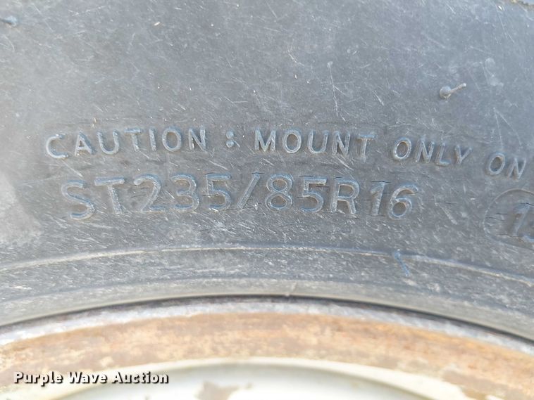 image for item EE5155 2000 Williams Family Trailer utility trailer