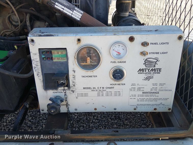 image for item EE5156 2001 Mitymite 24 portable fan