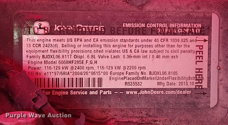 image for item EE5159 2012 Asphalt Zipper 360 cold planer