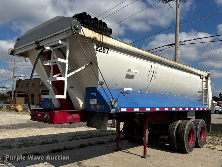 image for item EF2226 1989 Palmer end dump trailer