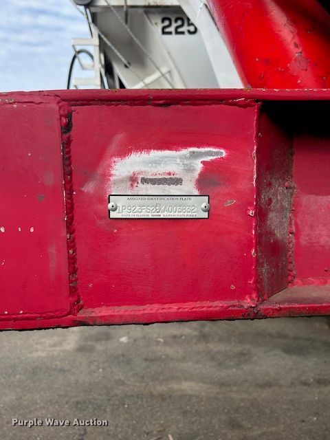 image for item EF2226 1989 Palmer end dump trailer