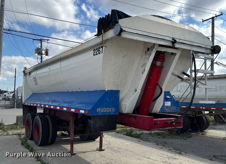 image for item EF2226 1989 Palmer end dump trailer