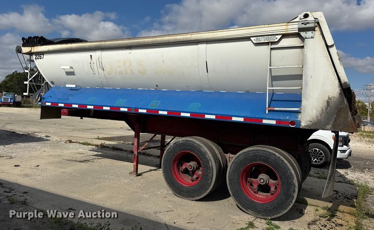 image for item EF2226 1989 Palmer end dump trailer