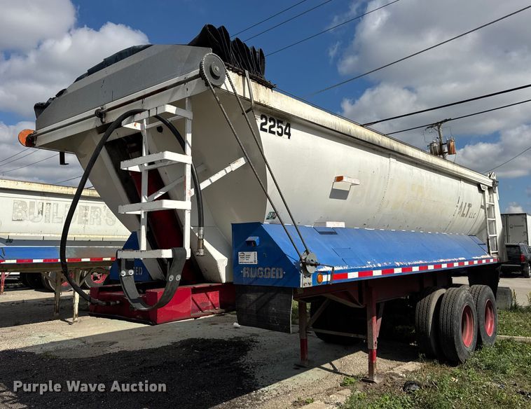 image for item EF2230 1989 Palmer end dump trailer
