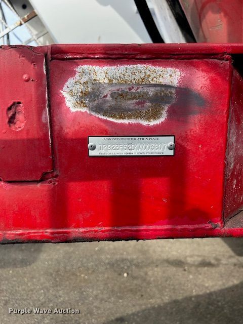 image for item EF2231 1989 Palmer end dump trailer