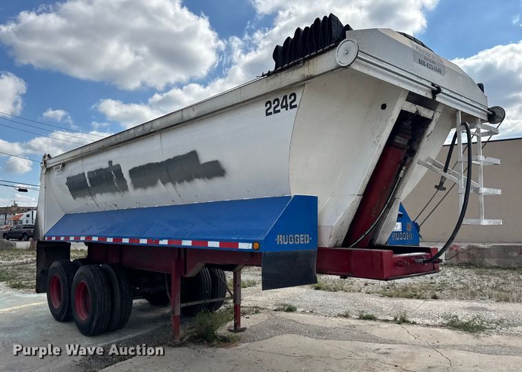 image for item EF2231 1989 Palmer end dump trailer