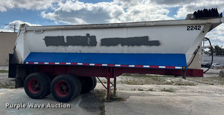 image for item EF2231 1989 Palmer end dump trailer