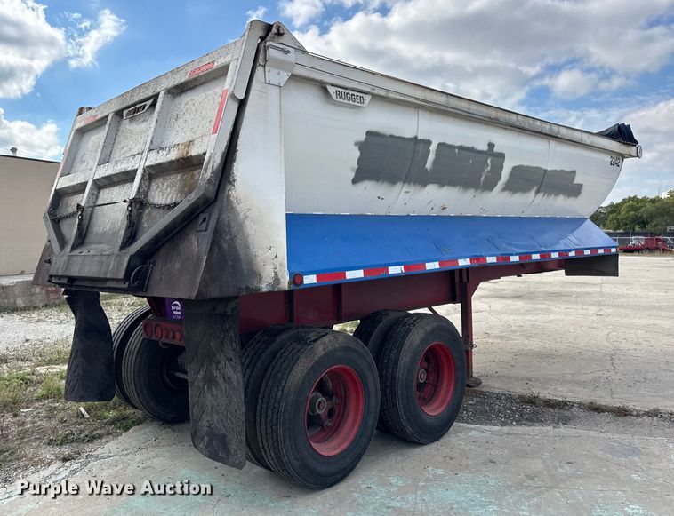 image for item EF2231 1989 Palmer end dump trailer