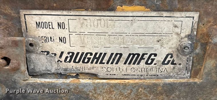 image for item EF2395 Vermeer V800LE vacuum trailer