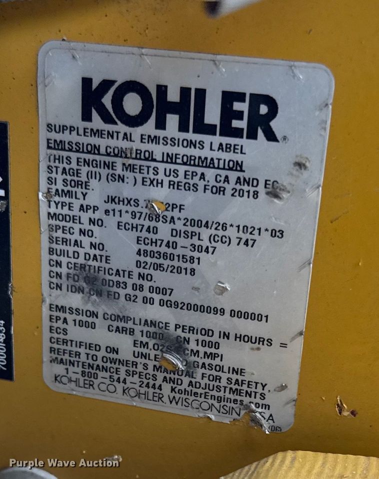 image for item EF2406 2018 Vermeer SPX25 vibratory cable plow