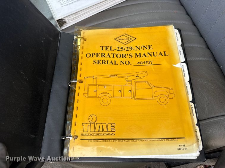 image for item EF2411 1997 Ford F450 Super Duty bucket truck