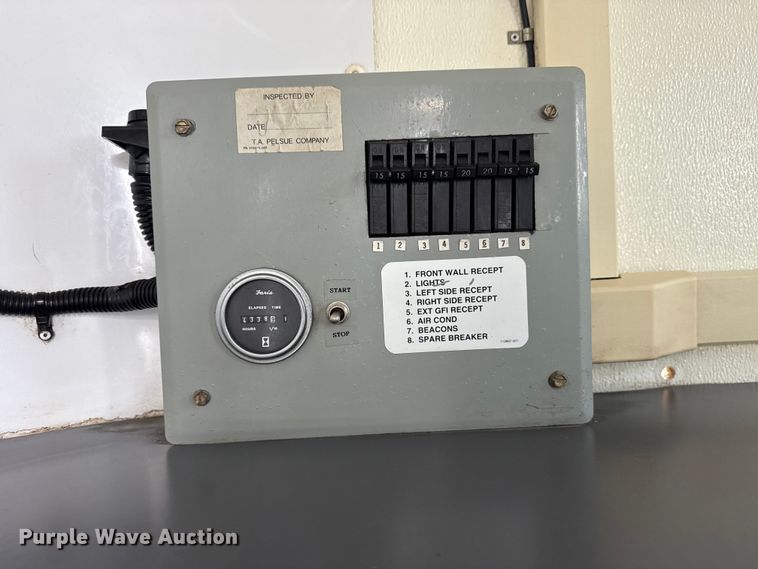 image for item EG1946 1995 Pelsue 12 FOST fiber optic splicing trailer