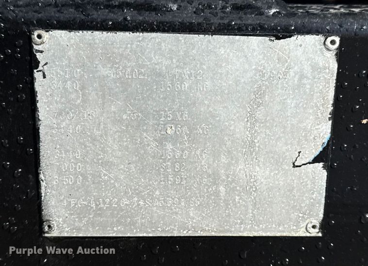 image for item EG1946 1995 Pelsue 12 FOST fiber optic splicing trailer