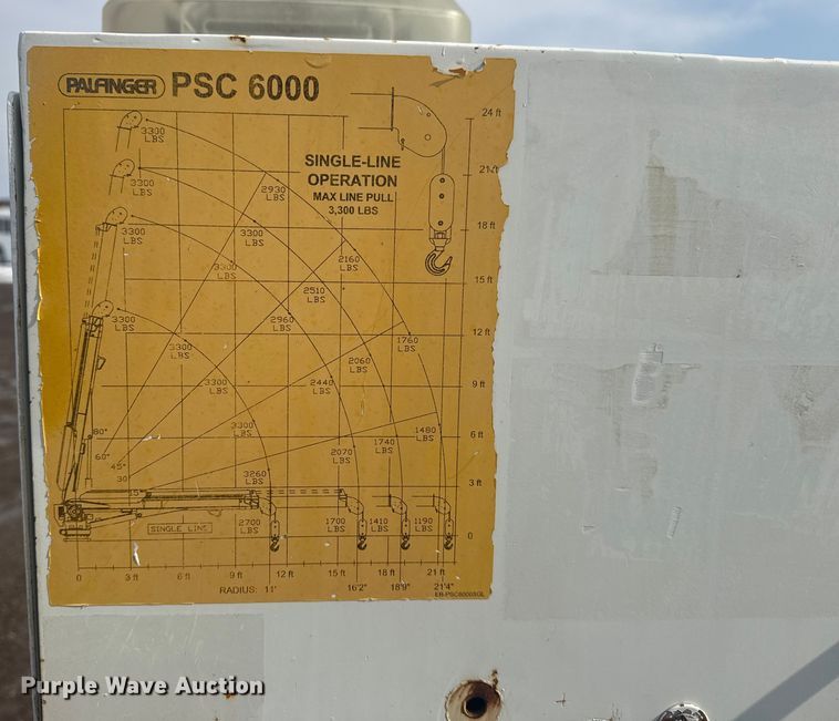 image for item EG2020 2012 Freightliner Business Class M2 crane truck