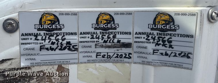 image for item EG2020 2012 Freightliner Business Class M2 crane truck