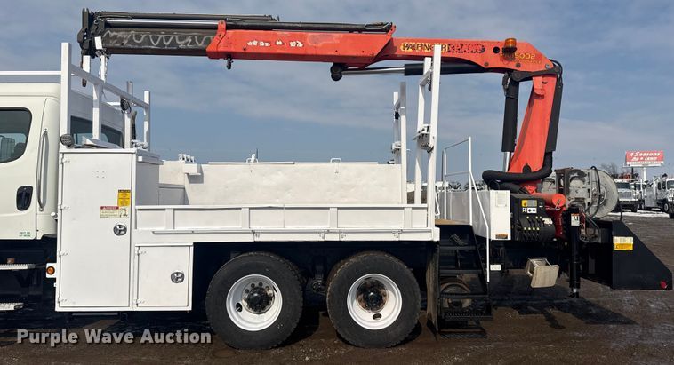 image for item EG2022 2010 Freightliner Business Class M2 Crew Cab crane truck