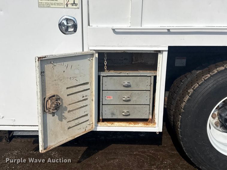 image for item EG2022 2010 Freightliner Business Class M2 Crew Cab crane truck