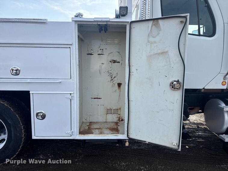 image for item EG2022 2010 Freightliner Business Class M2 Crew Cab crane truck