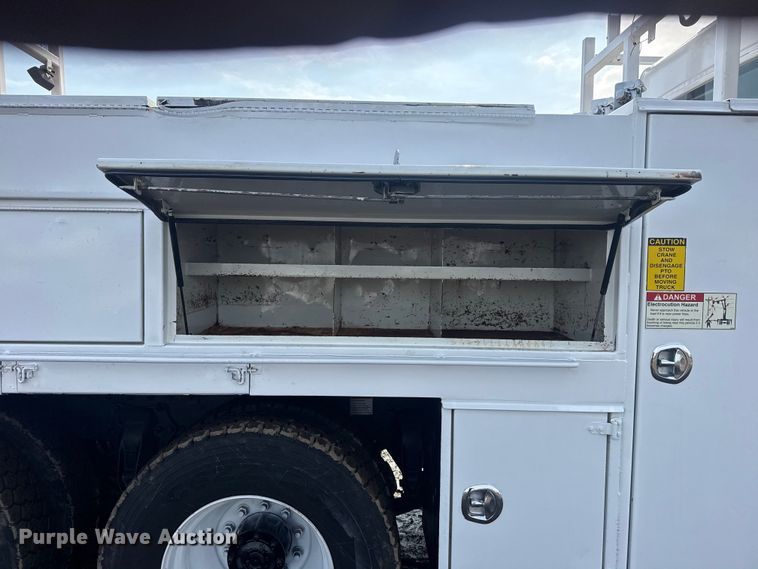 image for item EG2022 2010 Freightliner Business Class M2 Crew Cab crane truck