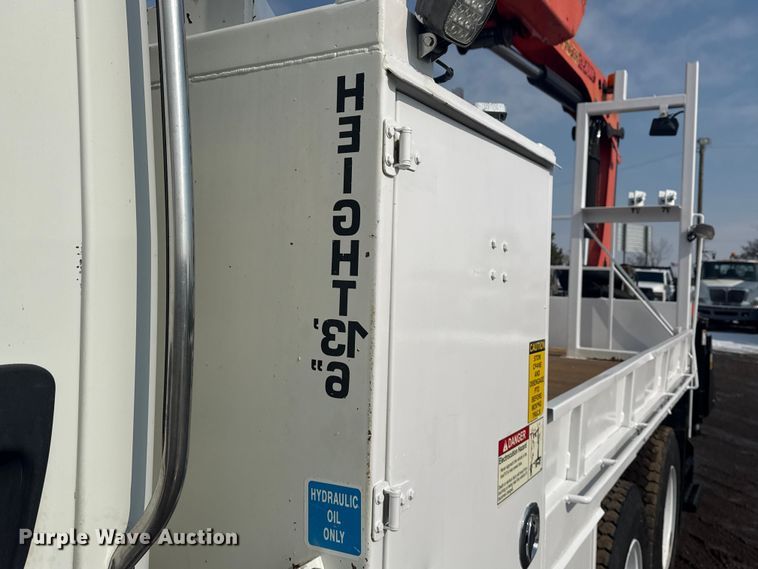 image for item EG2022 2010 Freightliner Business Class M2 Crew Cab crane truck