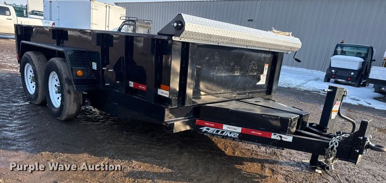 image for item EG2027 2024 Felling Trailers FT-10DT dump trailer