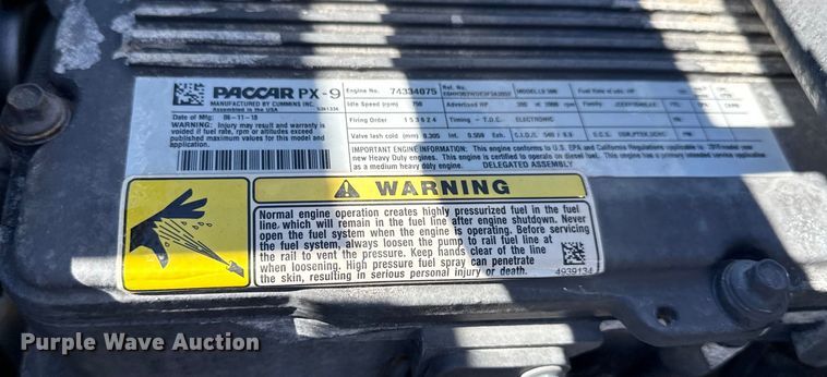 image for item EG2065 2019 Peterbilt 337 utility / service truck